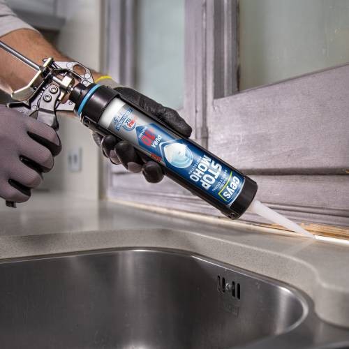 Silicona Stop Moho X10 blanco cartucho 280 ml