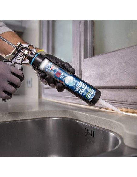 Silicona Stop Moho X10 blanco cartucho 280 ml