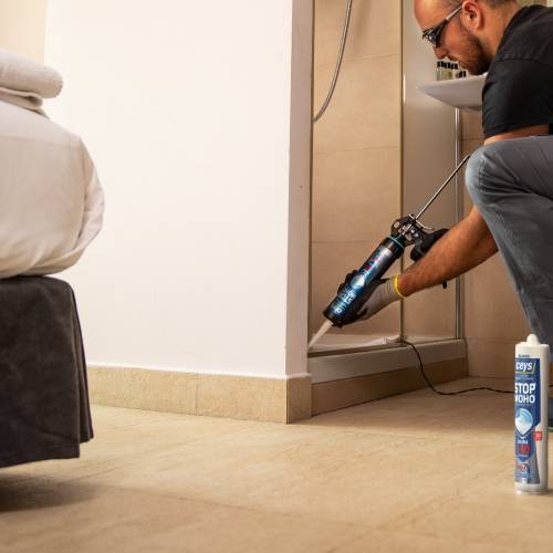 Silicona Stop Moho X10 blanco cartucho 280 ml