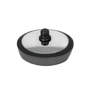 Tapón goma chapa inoxidable de 42 mm