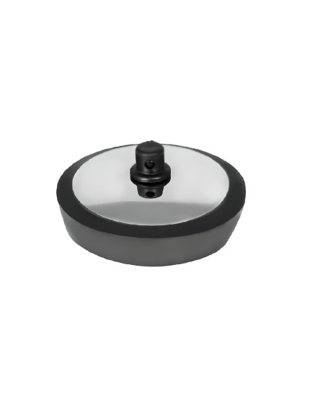 Tapón goma chapa inoxidable de 42 mm