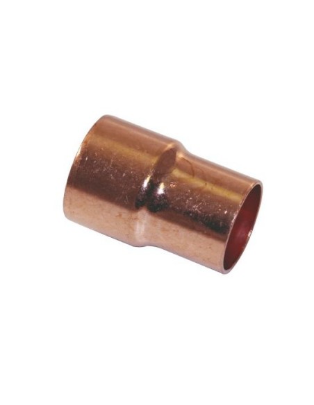 Manguito de reducción de cobre HH 16 mm x 15 mm