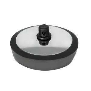 Tapón goma chapa inoxidable de 55 mm