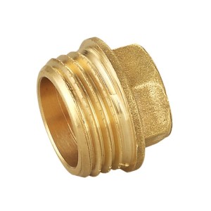 Tapón cuadradillo de latón M 3/4"