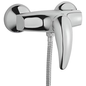 Grifo Styltres monomando para ducha cromado mate
