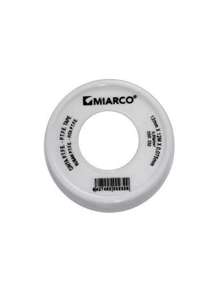 Carrete de teflón 12mmx0,075mm (12 m)
