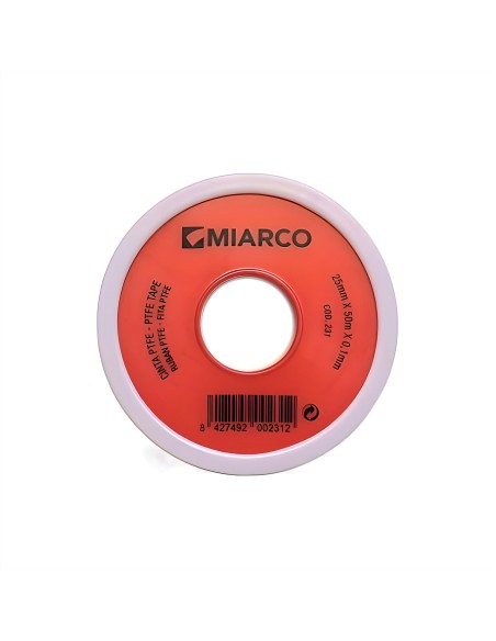 Carrete de teflón 25mmx0,1mm (50 m)