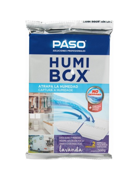 Bandejas Humibox olor lavanda 2x60gr