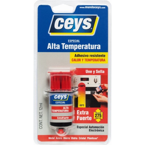 Adhesivo especial alta temperatura 12ml