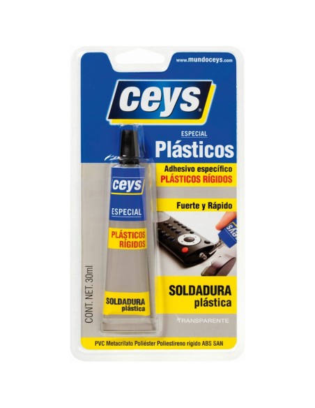 Adhesivo especial plásticos rígidos 30ml