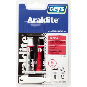 Adhesivo epoxi Araldite rápido 5+5ml