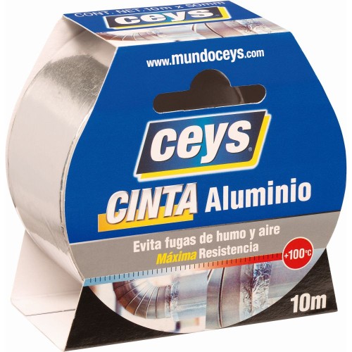 Cinta aluminio 10mx50mm