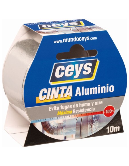 Cinta aluminio 10mx50mm
