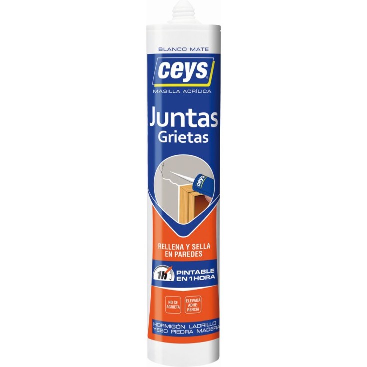 JUNTAS GRIETAS BLANCO CARTUCHO 280ml