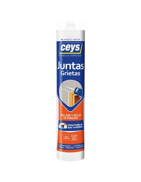JUNTAS GRIETAS BLANCO CARTUCHO 280ml