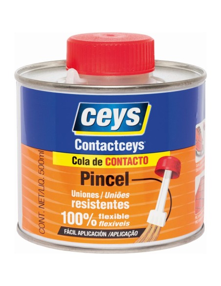 Cola de contacto Contactceys pincel 500ml