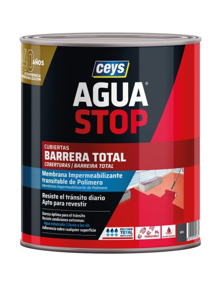 Impermeabilizante AguaStop barrera total gris 1kg
